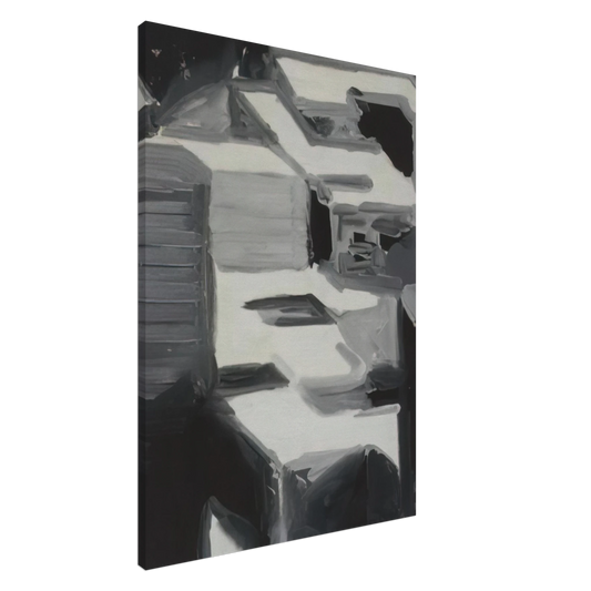 Gerhard Richter - TOWNSCAPE 1968 3 Canvas - 20x30 cm / 8x12 inches-canvas