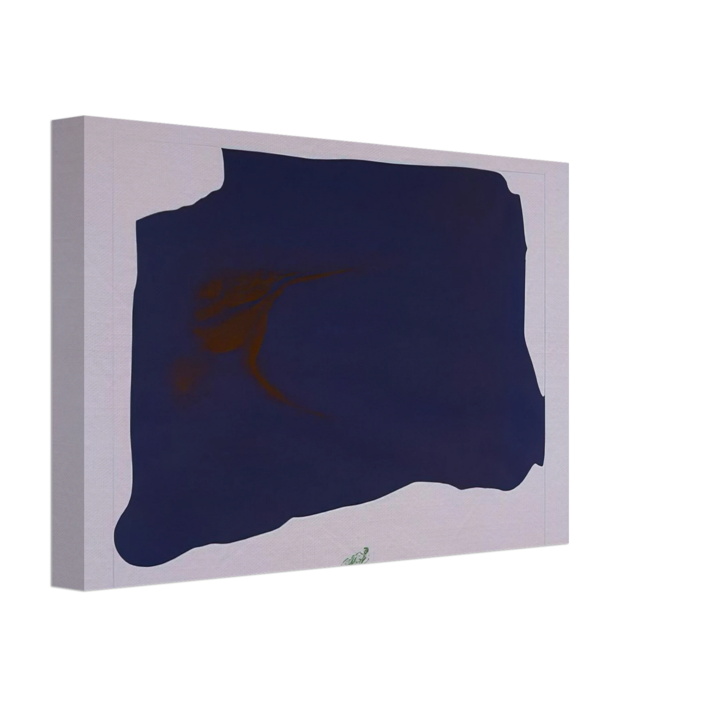 Helen Frankenthaler - Variation II on Mauve Corner - 1969 Canvas - 70x100 cm / 28x40 inches-canvas