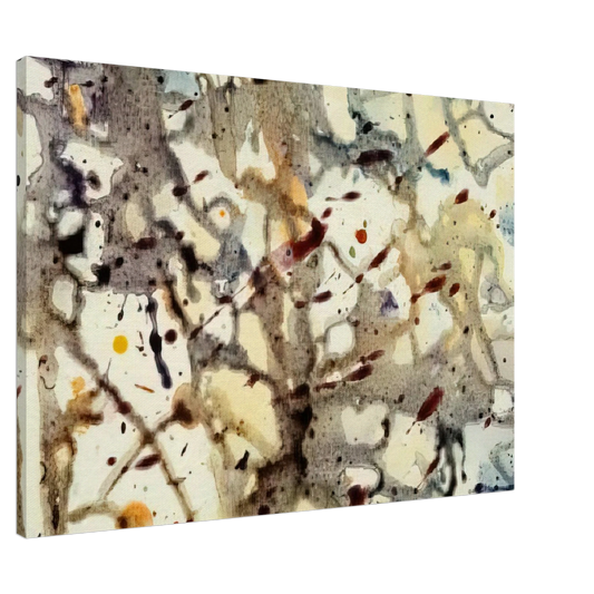 Marcel Barbeau - Combustions originelles 36 Canvas - 20x30 cm / 8x12 inches-canvas