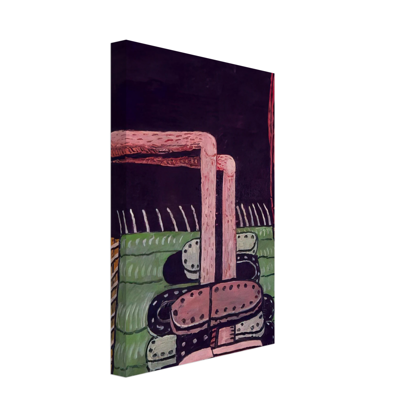 Philip Guston - GREEN RUG Canvas - 40x60 cm / 16x24 inches-canvas