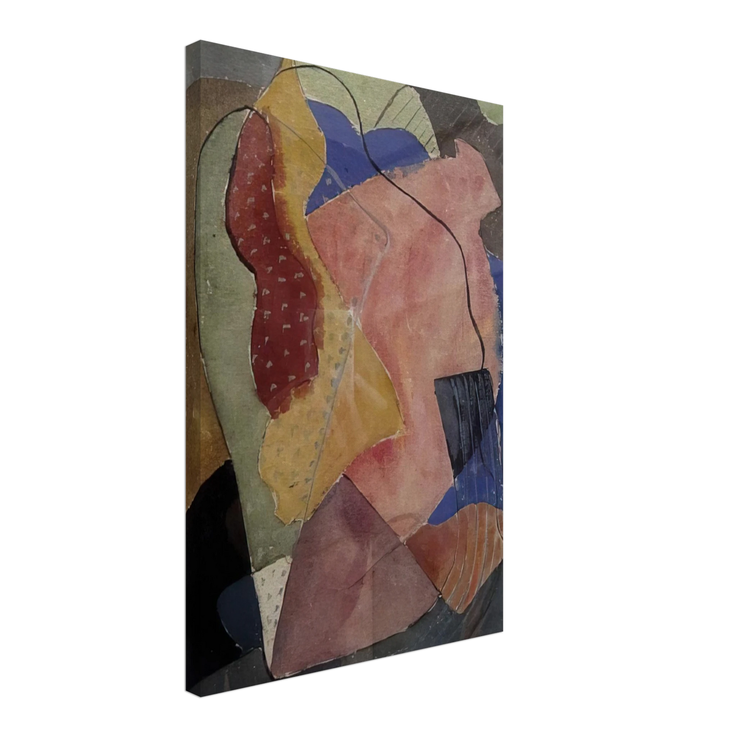 John Ferren - St. Tropez Abstract - 1929 Canvas - 70x100 cm / 28x40 inches-canvas