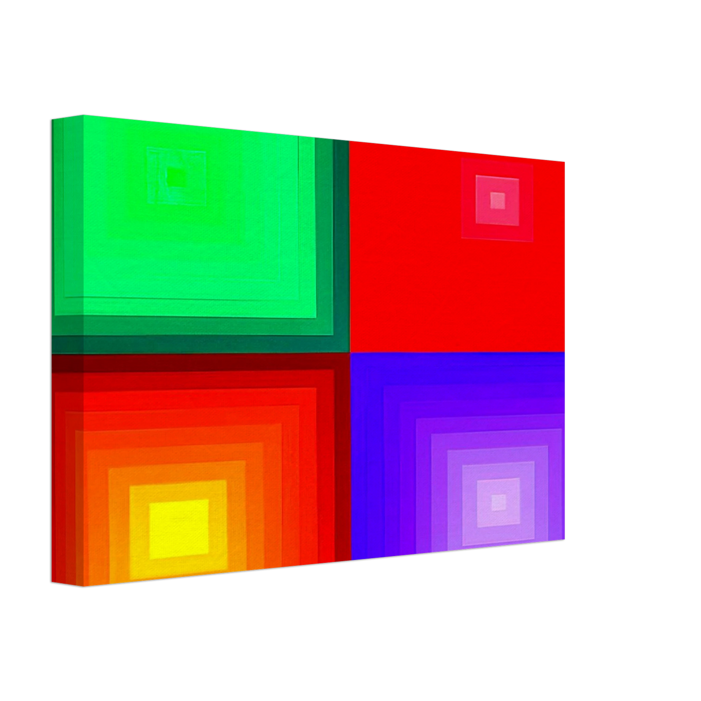 Victor Vasarely - DVA-DVA - 1986 Canvas - 40x60 cm / 16x24 inches-canvas