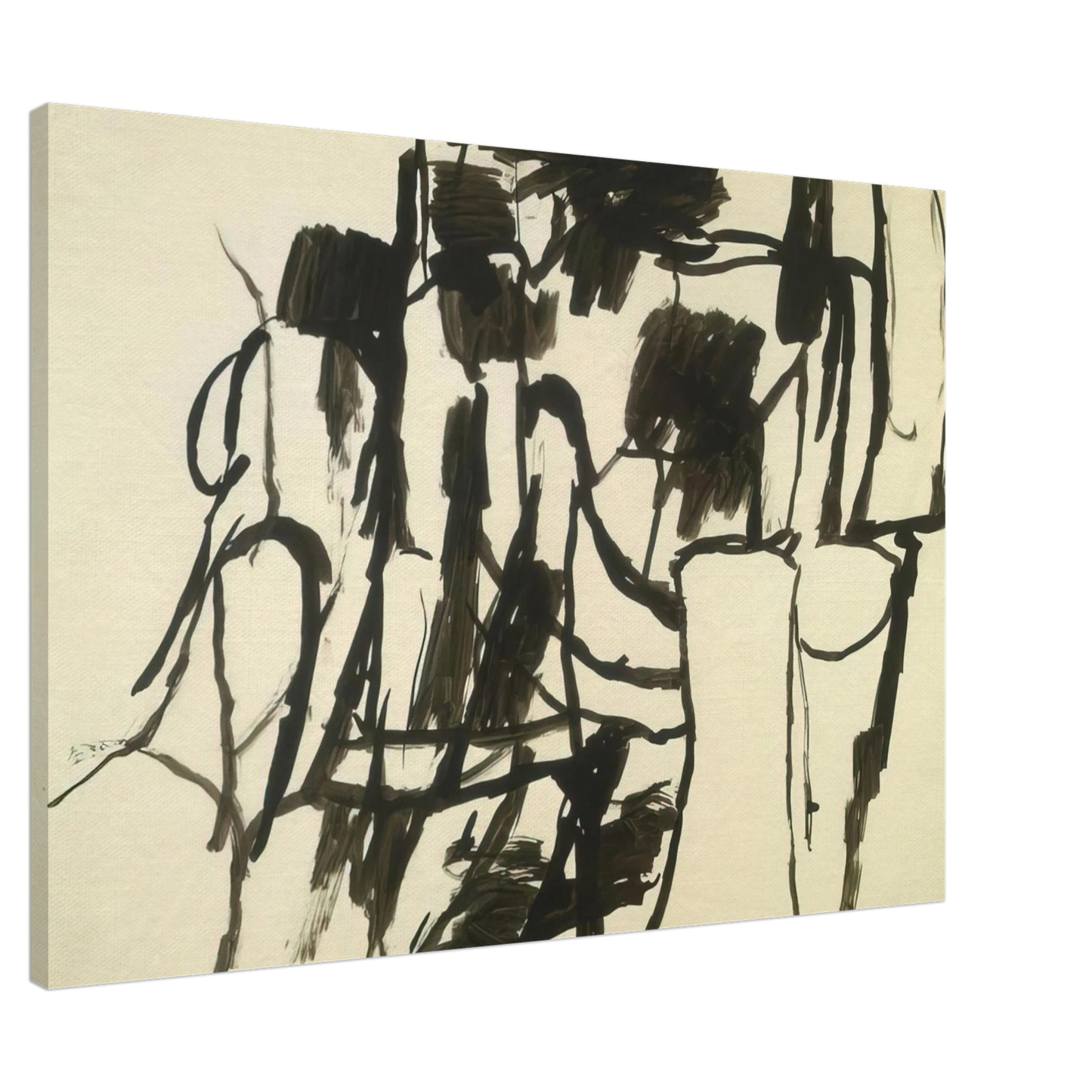 Philip Guston - UNTITLED 4 Canvas - 20x30 cm / 8x12 inches-canvas