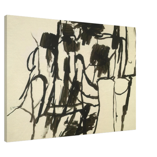 Philip Guston - UNTITLED 4 Canvas - 20x30 cm / 8x12 inches-canvas