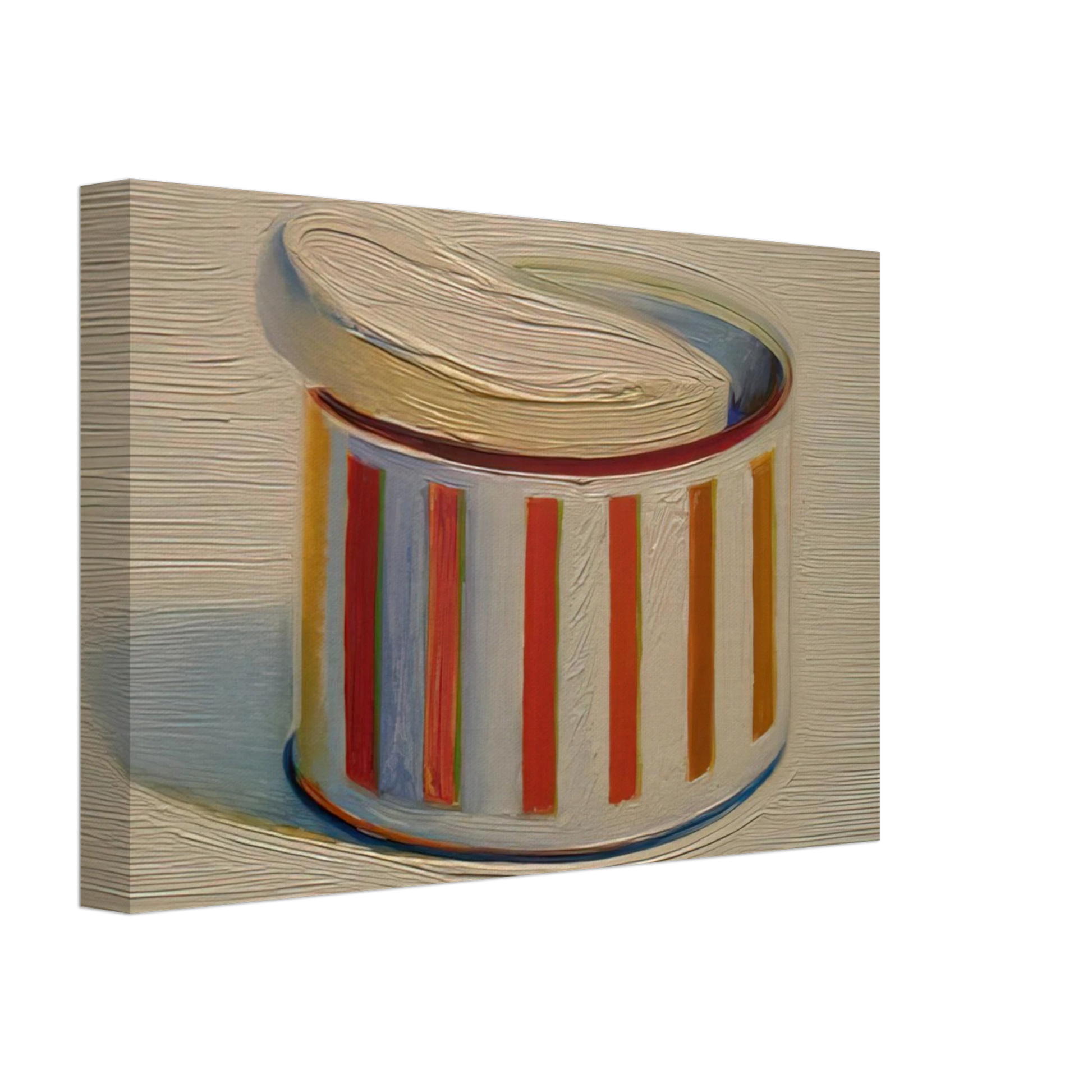 Wayne Thiebaud - Powder with Puff - 1966 Canvas - 70x100 cm / 28x40 inches-canvas