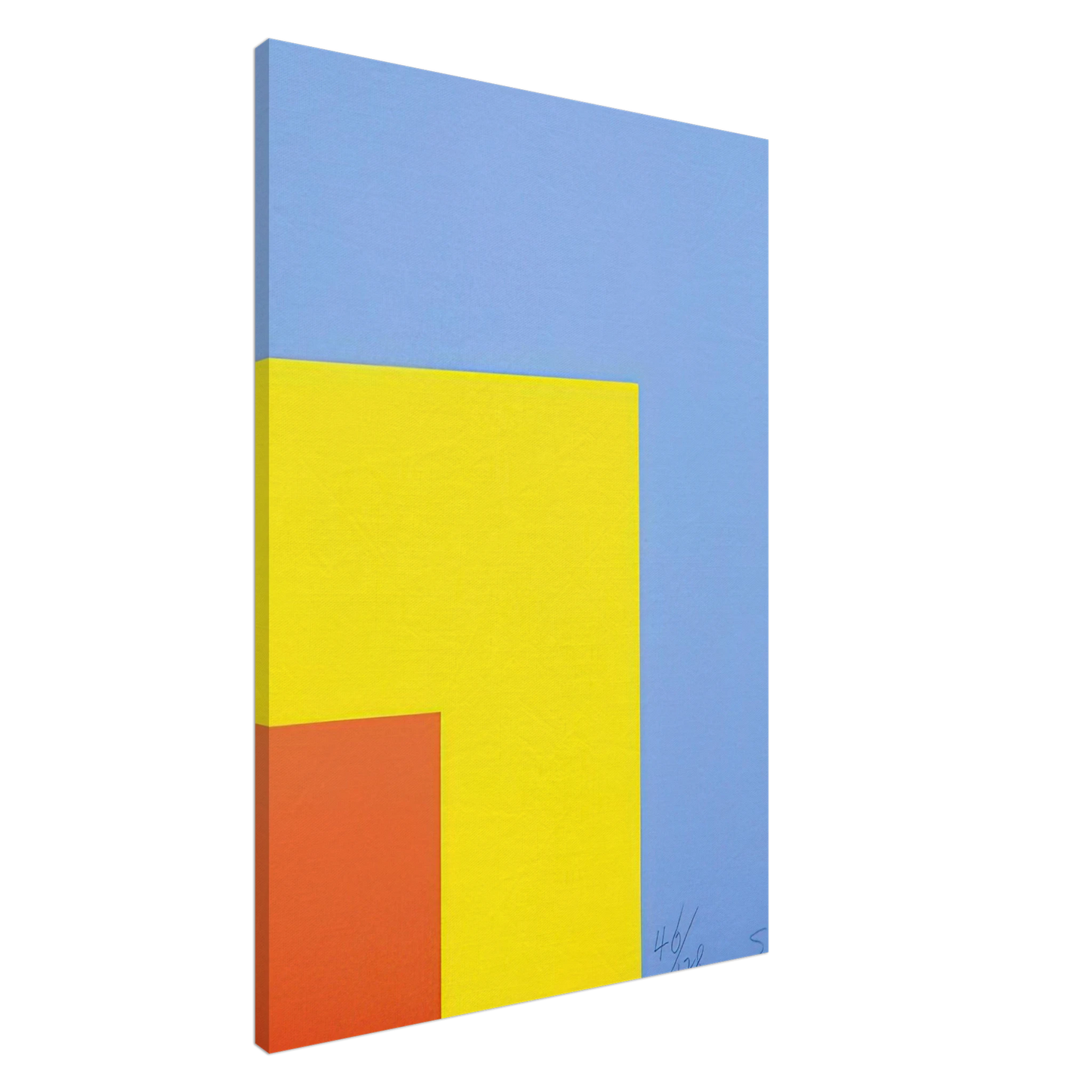 Ellsworth Kelly - Red Yellow Blue Canvas - 20x30 cm / 8x12 inches-canvas