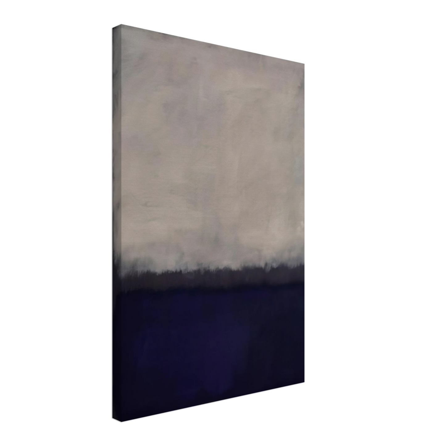Mark Rothko - Blue and gray - 1962 Canvas - 70x100 cm / 28x40 inches-canvas