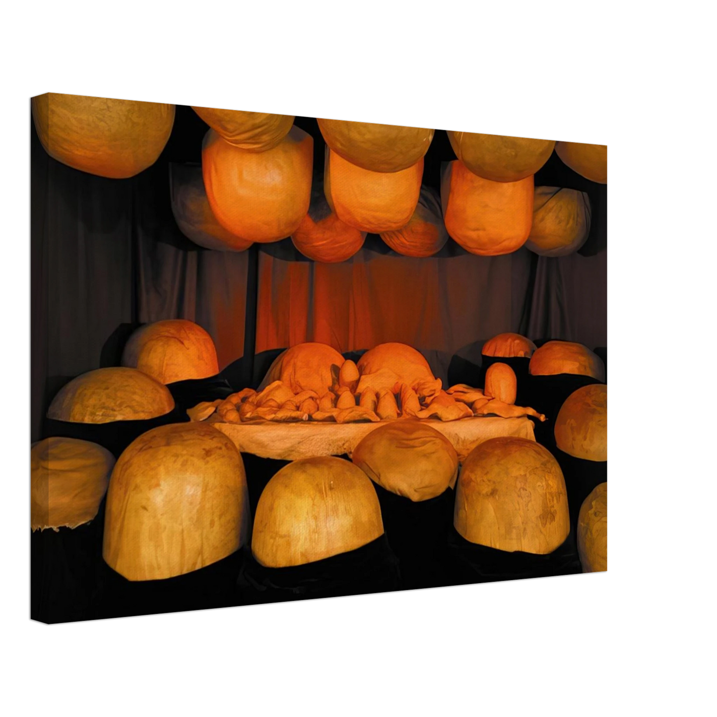 Louise Bourgeois - THE DESTRUCTION OF THE FATHER 1974 Canvas - 70x100 cm / 28x40 inches-canvas