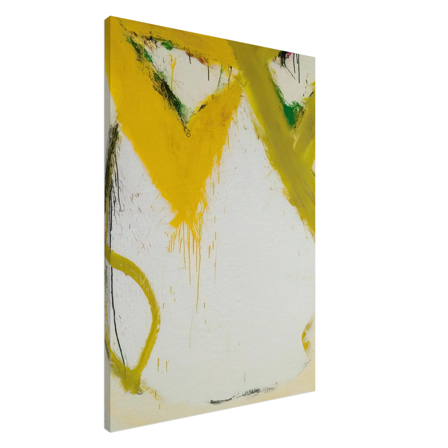 Norman Bluhm - Butte - 1967 Canvas - 20x30 cm / 8x12 inches-canvas