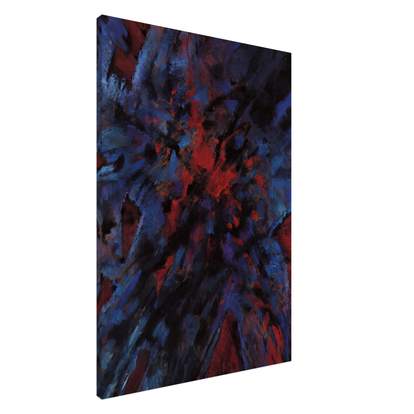 Alfred Manessier - Hommage a Martin Luther King - 1968 Canvas - 20x30 cm / 8x12 inches-canvas