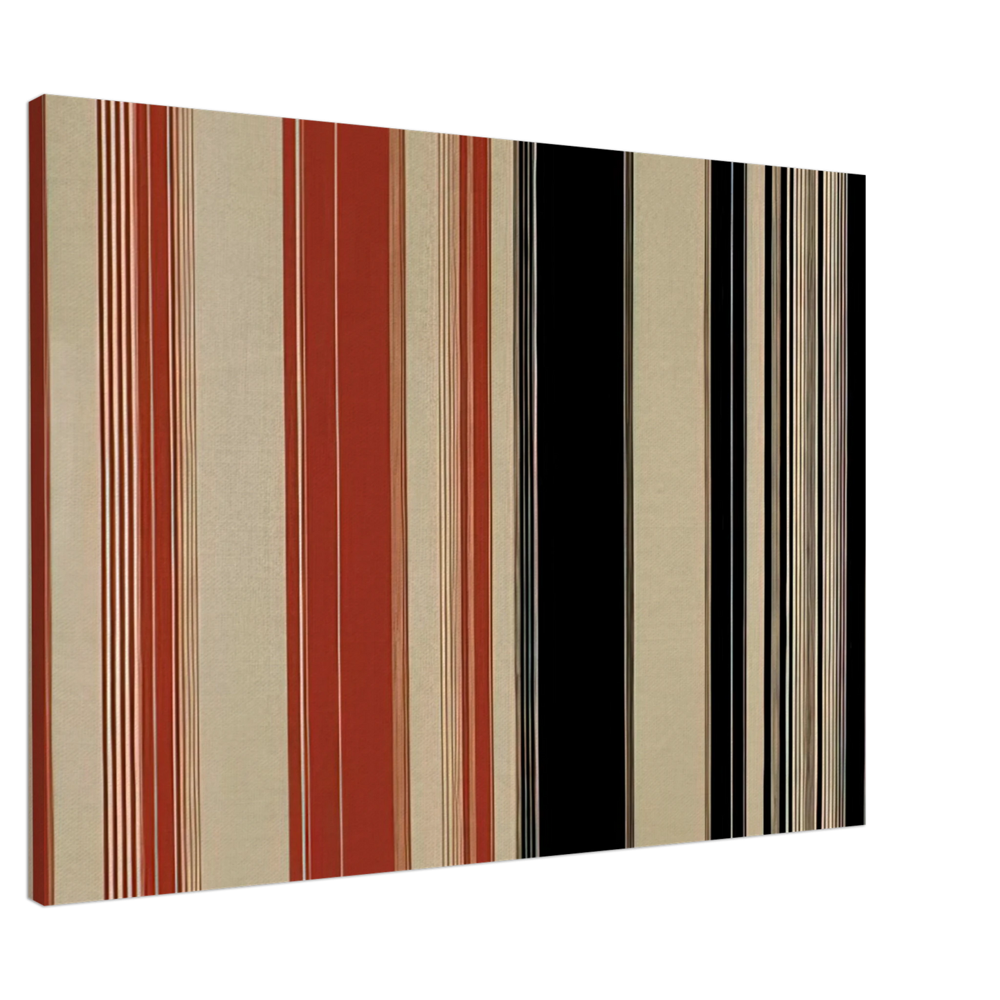 Gene Davis - Algeria - 1982 Canvas - 20x30 cm / 8x12 inches-canvas