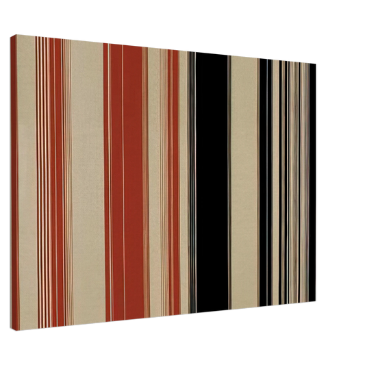 Gene Davis - Algeria - 1982 Canvas - 20x30 cm / 8x12 inches-canvas