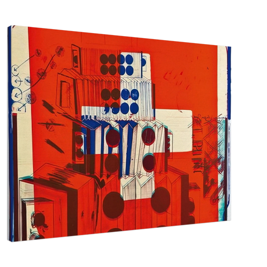 Dieter Roth - Ars Alpina I - 1972 Canvas - 20x30 cm / 8x12 inches-canvas