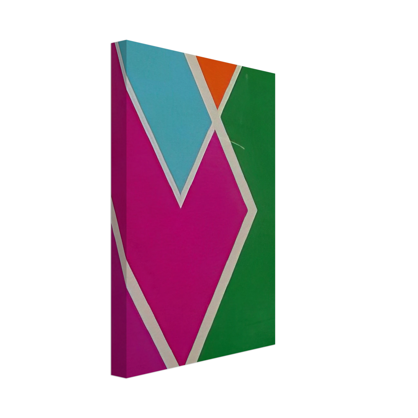 Larry Zox - Westbury - 1970 Canvas - 40x60 cm / 16x24 inches-canvas