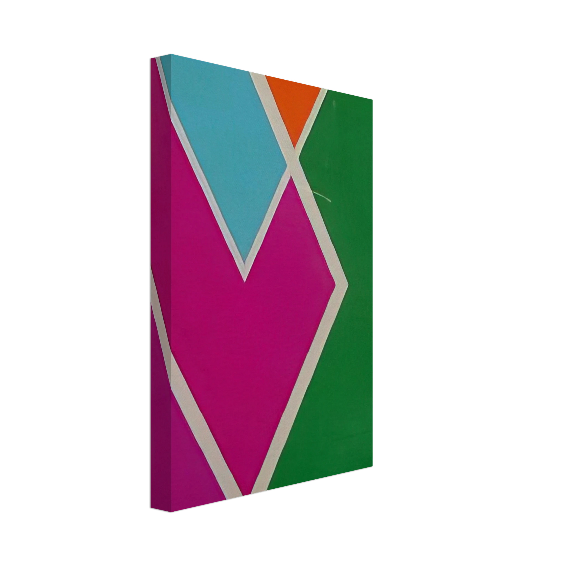 Larry Zox - Westbury - 1970 Canvas - 40x60 cm / 16x24 inches-canvas