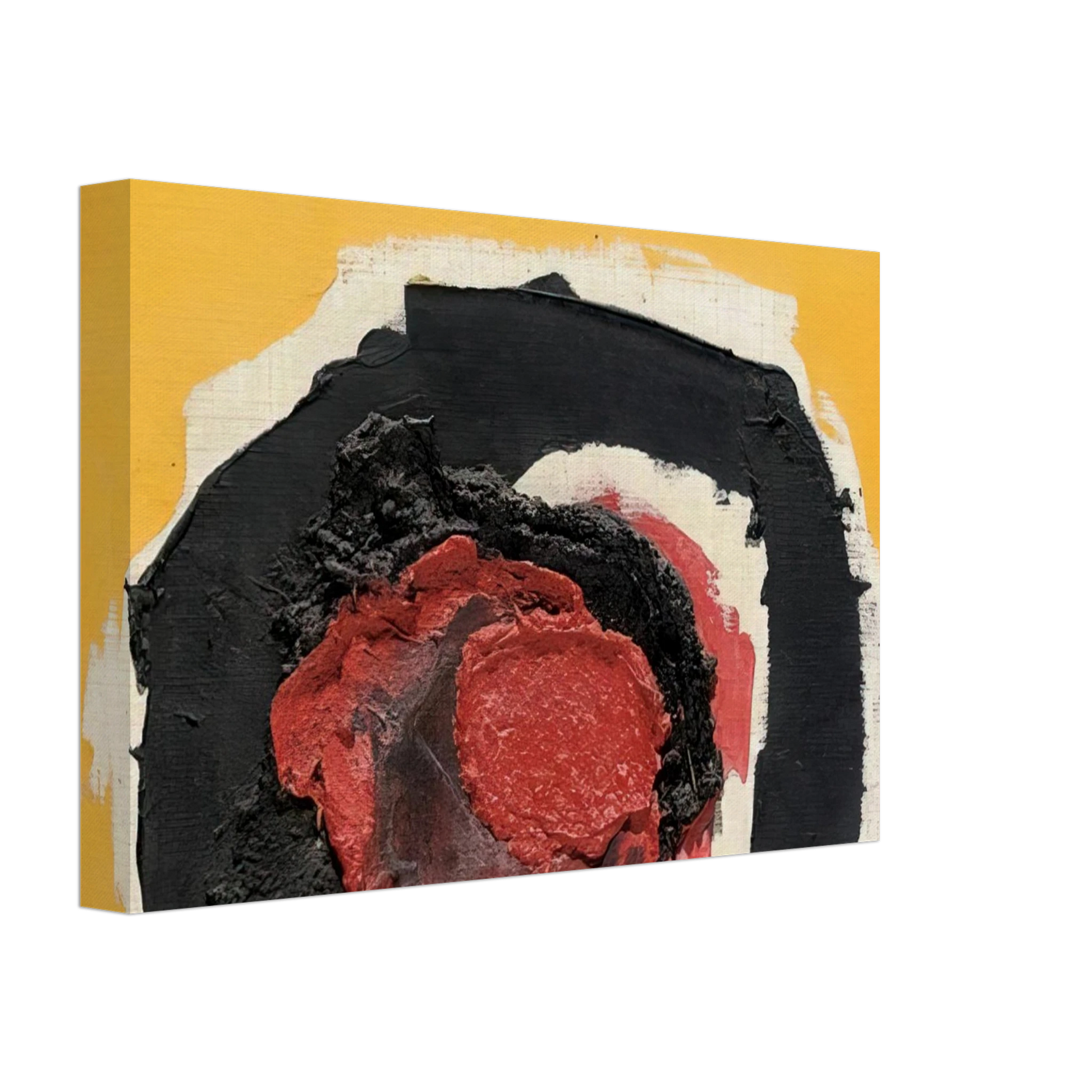 Luis Feito - UNTITLED 1964 Canvas - 40x60 cm / 16x24 inches-canvas