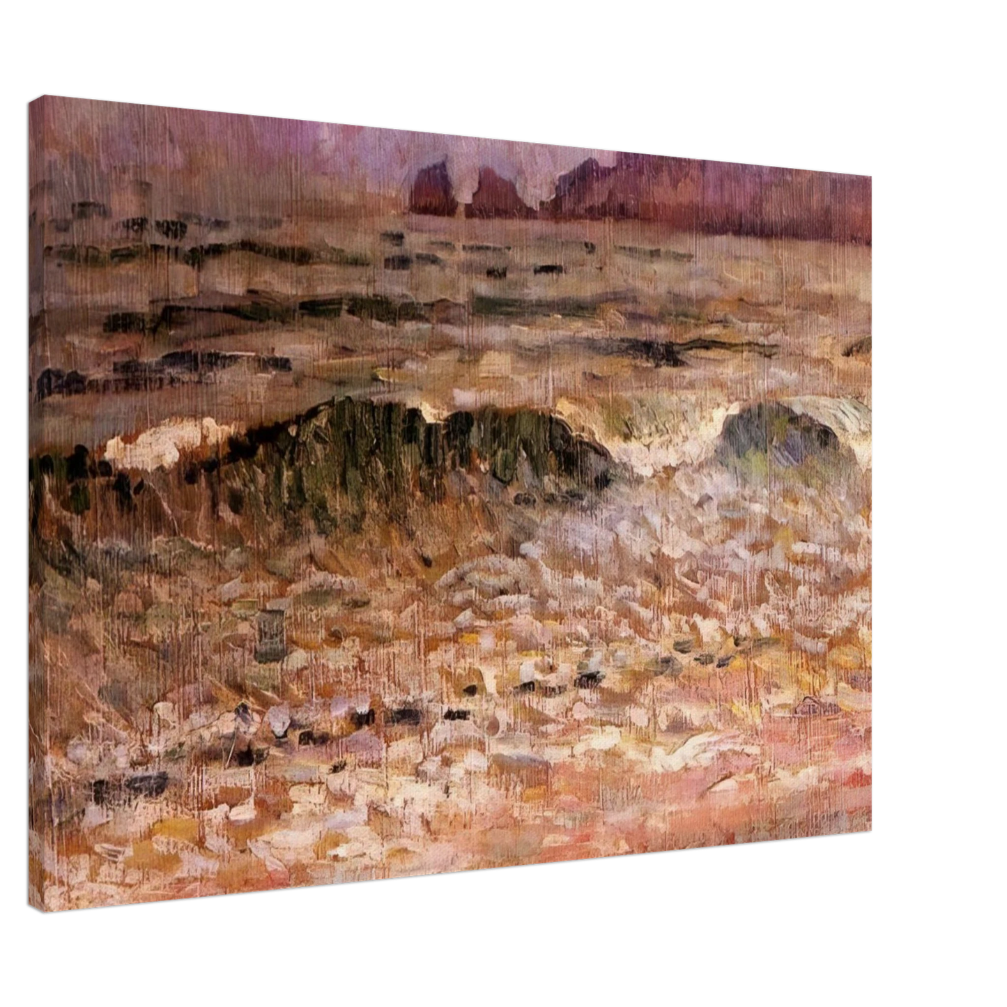 Theo van Rysselberghe - RAIN JERSEY 1907 Canvas - 20x30 cm / 8x12 inches-canvas