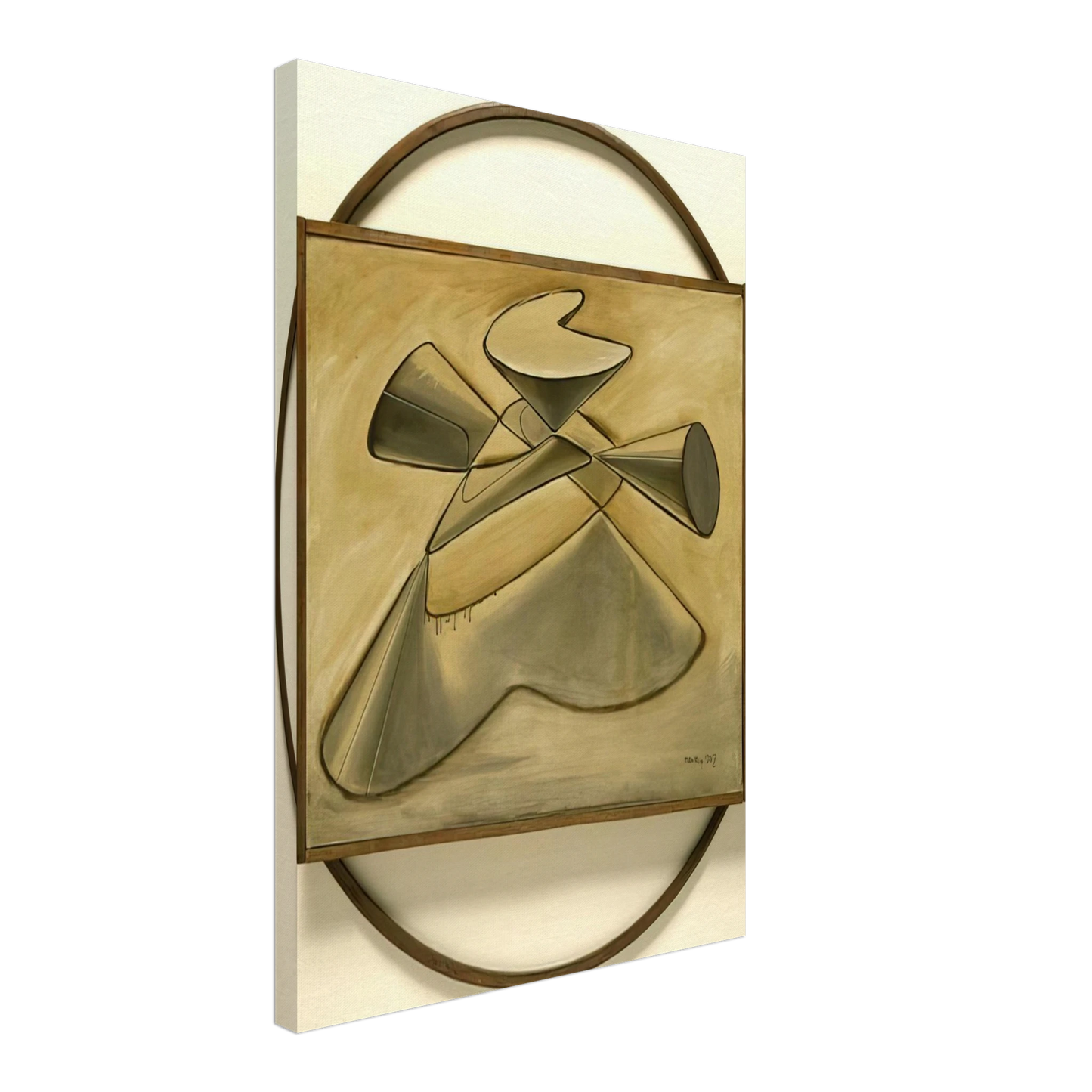 Man Ray - SHAKESPEAREAN EQUATION KING LEAR Canvas - 70x100 cm / 28x40 inches-canvas