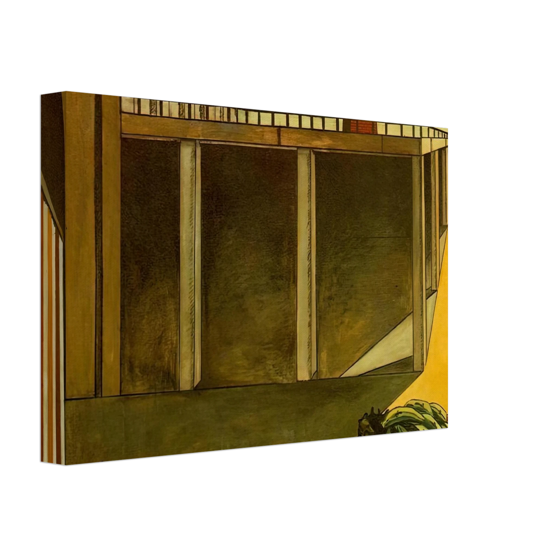 Giorgio de Chirico - GARE MONTPARNASSE THE MELANCHOLY OF DEPARTURE 1914 Canvas - 70x100 cm / 28x40 inches-canvas