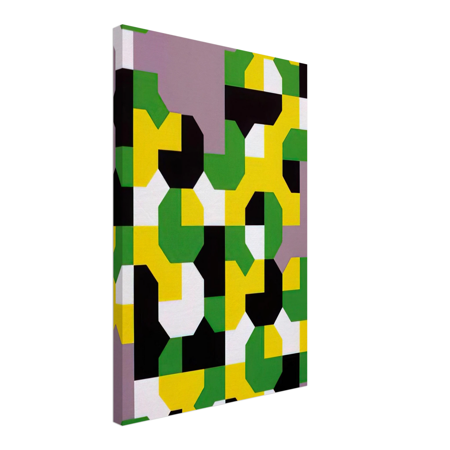 Bruno Munari - Curva di Peano - 1991 Canvas - 70x100 cm / 28x40 inches-canvas