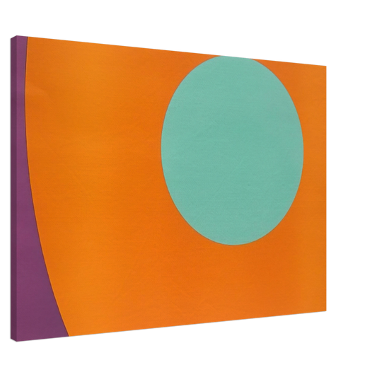 Alexander Liberman - Untitled Abstract - 1962 Canvas - 20x30 cm / 8x12 inches-canvas