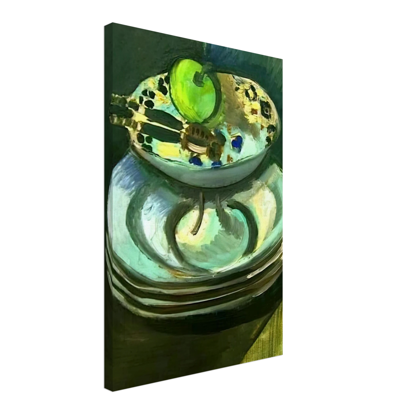 Henri Matisse - STILL LIFE WITH NUTCRACKER 1916 Canvas - 40x60 cm / 16x24 inches-canvas