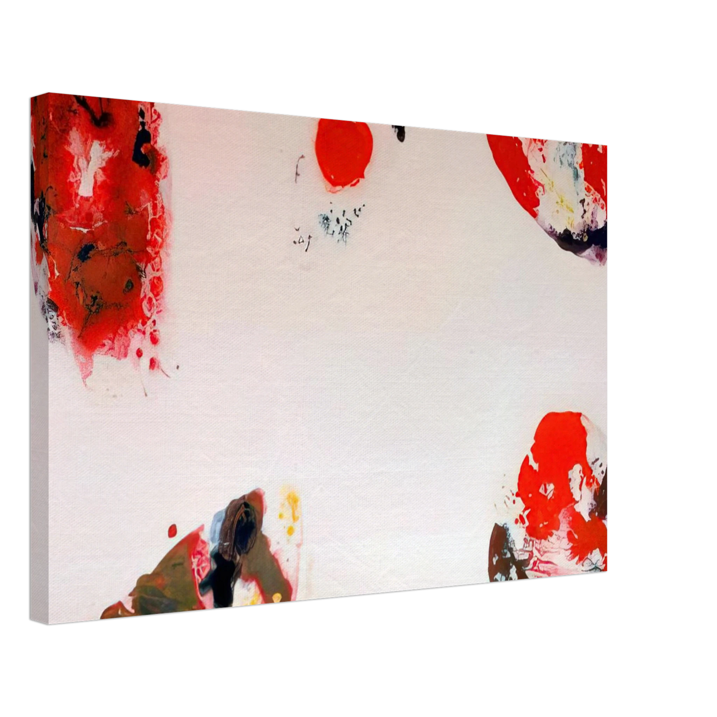 Sam Francis - Berlin Red Canvas - 70x100 cm / 28x40 inches-canvas