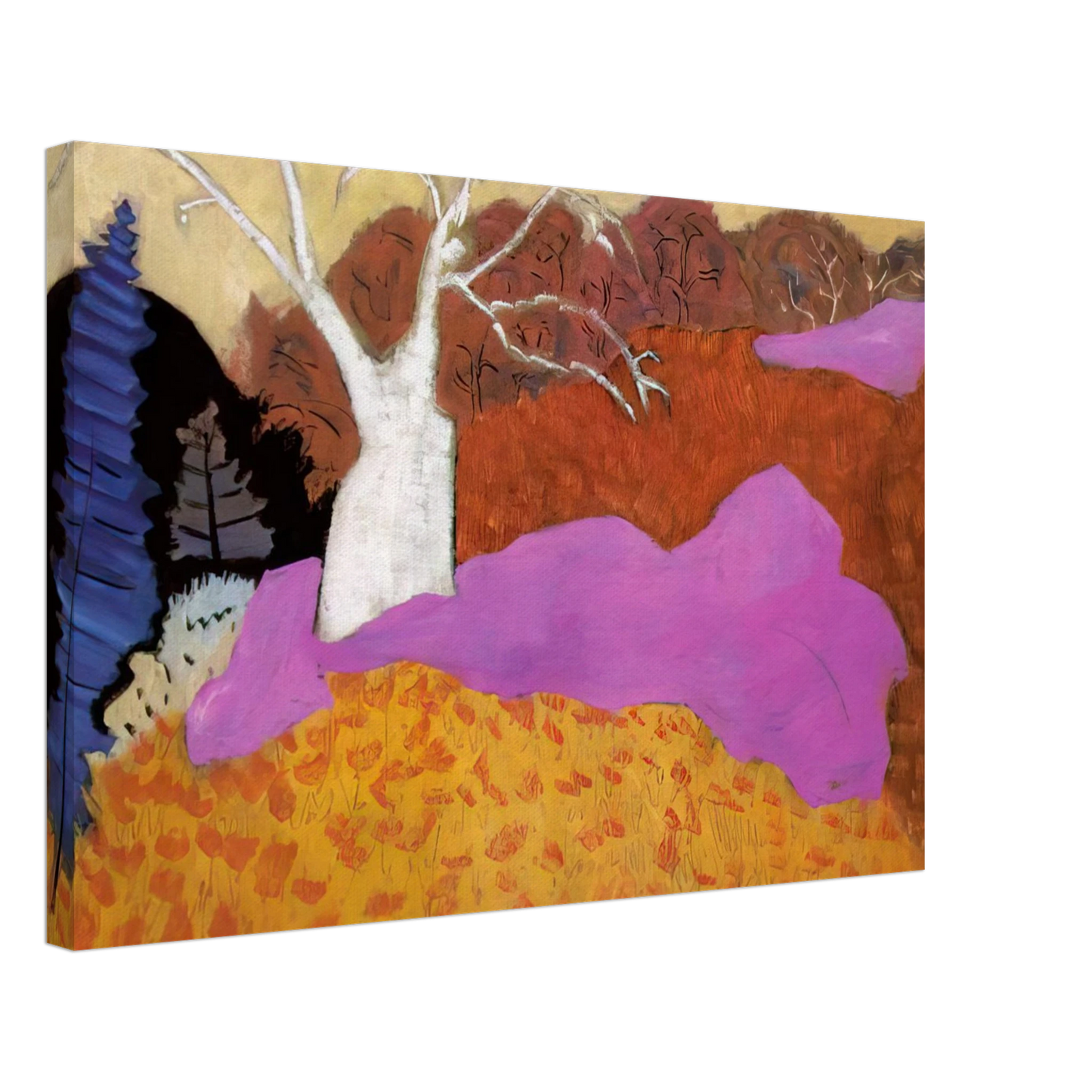 Milton Avery - Autumn - 1944 Canvas - 70x100 cm / 28x40 inches-canvas
