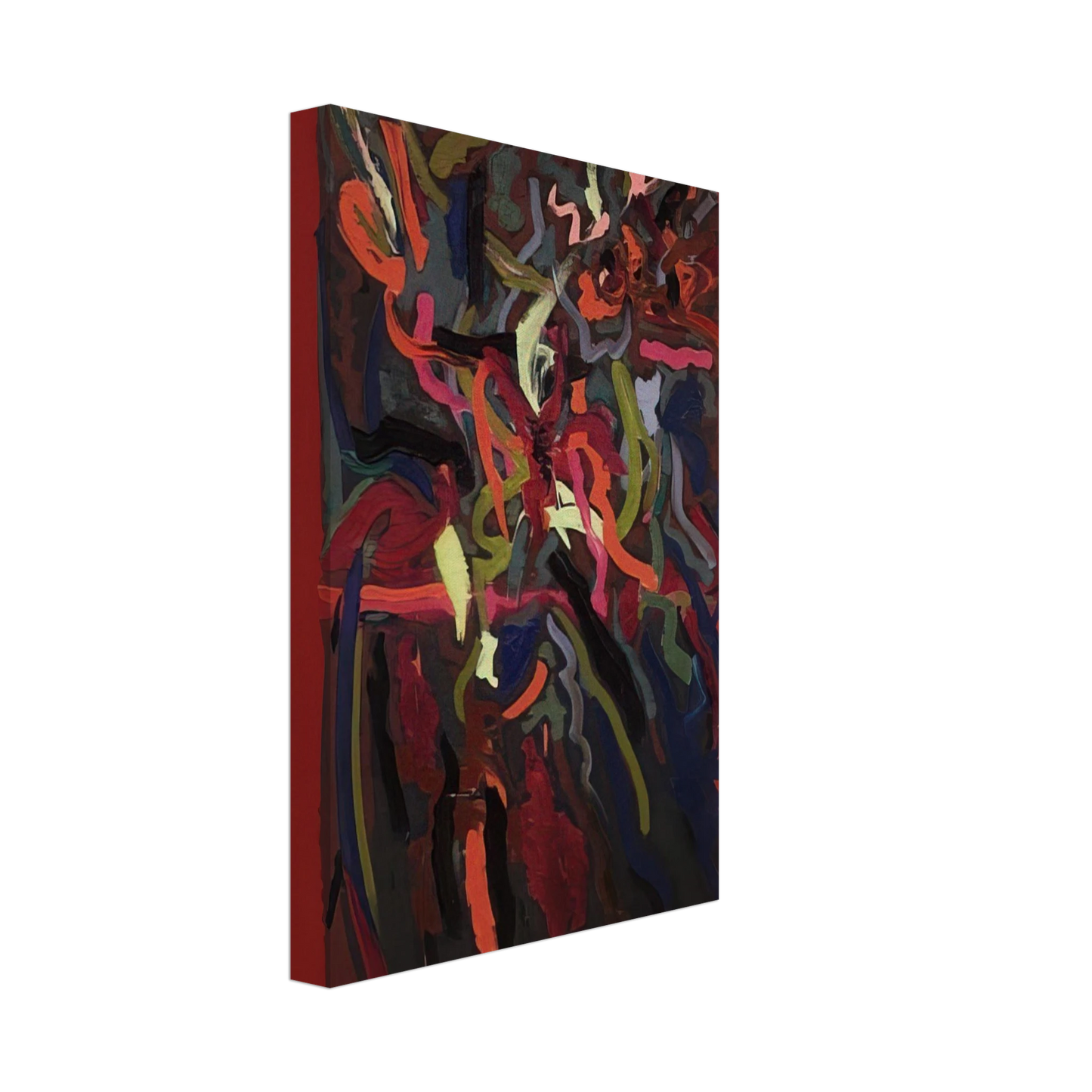 John Ferren - Untitled - 1963 Canvas - 40x60 cm / 16x24 inches-canvas