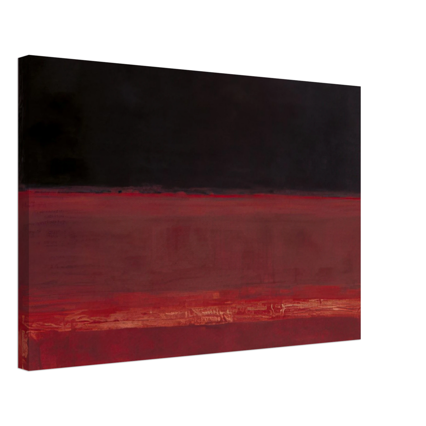 Mark Rothko - Four Darks in Red - 1958 Canvas - 70x100 cm / 28x40 inches-canvas