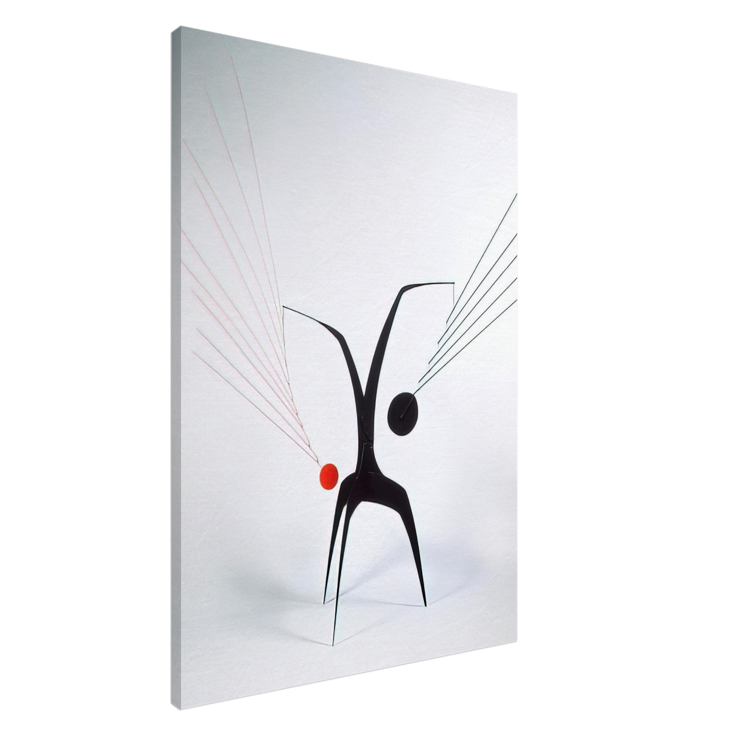 Alexander Calder - UN EFFET DU JAPONAIS 1941 Canvas - 20x30 cm / 8x12 inches-canvas