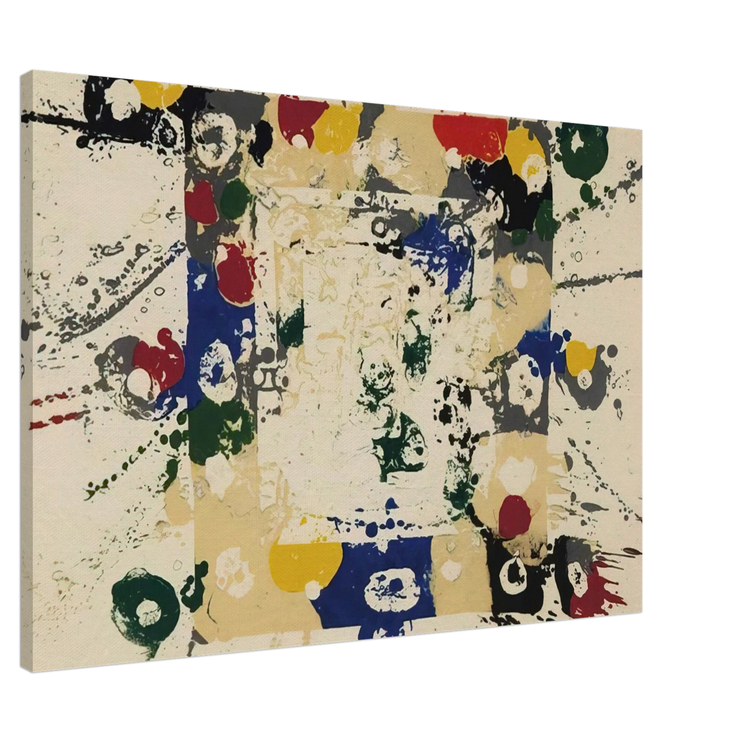 Sam Francis - Untitled  SF143S  Canvas - 20x30 cm / 8x12 inches-canvas