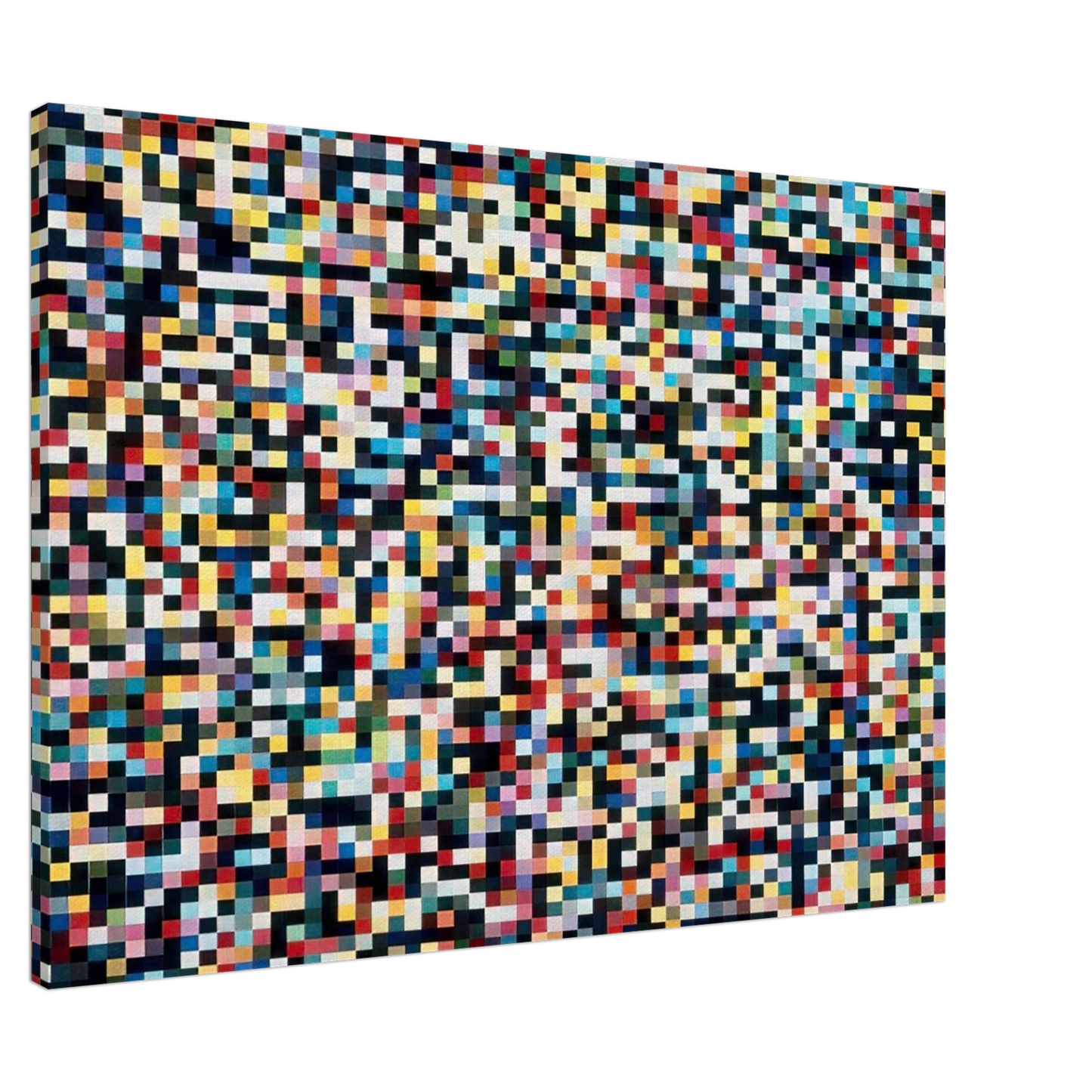 Gerhard Richter - 4096 COLOURS 1974 Canvas - 20x30 cm / 8x12 inches-canvas