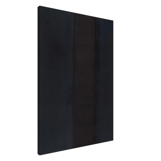 Yun Hyong-keun - Umber Blue - 1987 Canvas - 20x30 cm / 8x12 inches-canvas