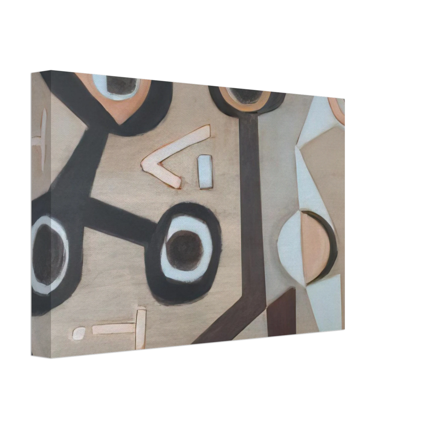 Will Barnet - Confluence - 2008 United States Canvas - 40x60 cm / 16x24 inches-canvas