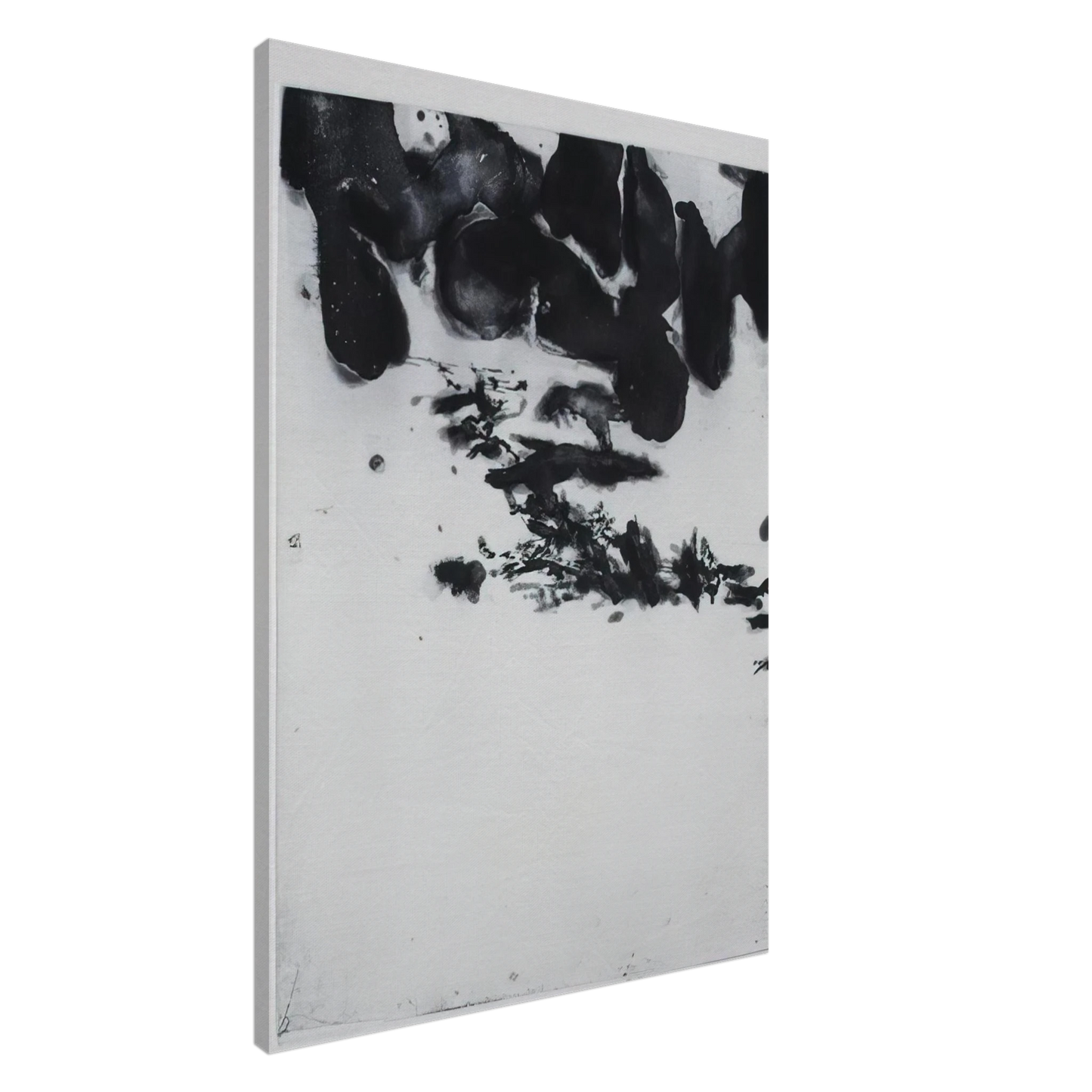 Zao Wou-Ki - GENESIS 1982 Canvas - 20x30 cm / 8x12 inches-canvas