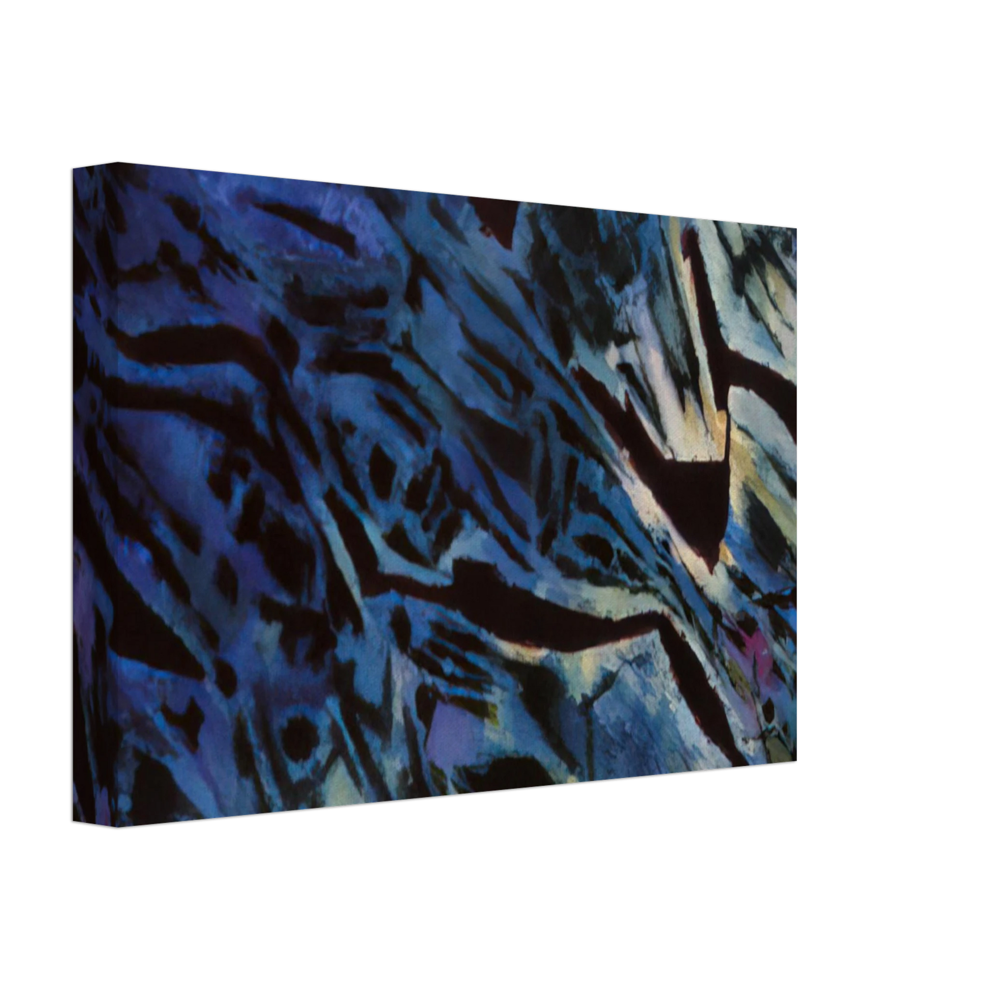 Alfred Manessier - Fishesâ€™ Sanctuary - 1969 Canvas - 70x100 cm / 28x40 inches-canvas