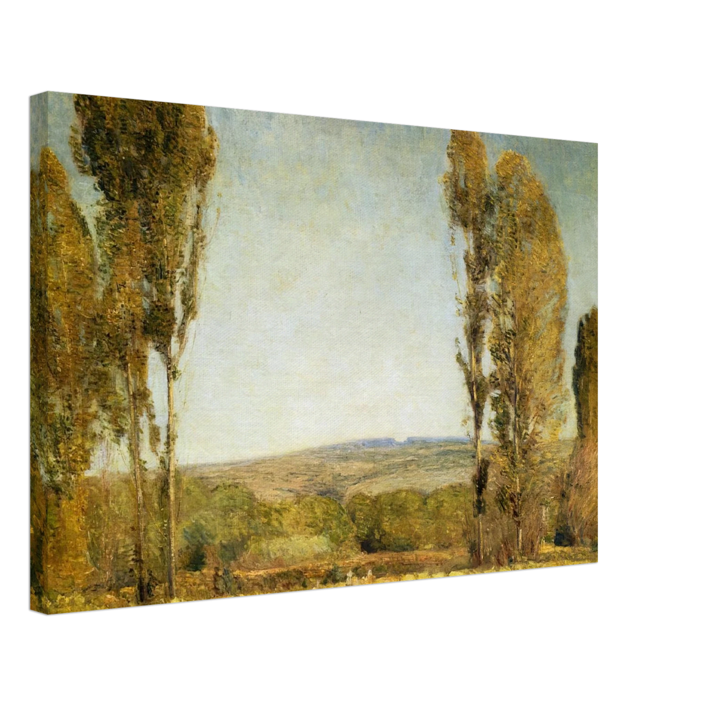 Childe Hassam - Golden Afternoon Canvas - 40x60 cm / 16x24 inches-canvas