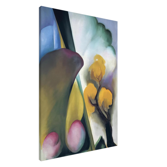 Georgia O'Keeffe - Spring Canvas - 20x30 cm / 8x12 inches-canvas
