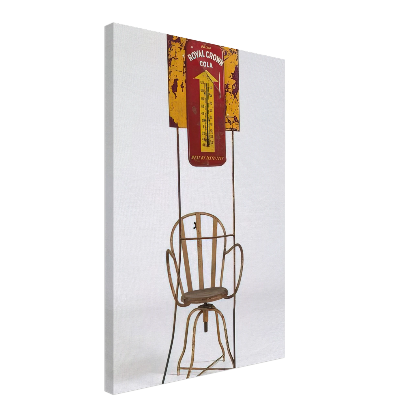 Robert Rauschenberg - UNTITLED KABAL AMERICAN ZEPHYR 1983 Canvas - 40x60 cm / 16x24 inches-canvas