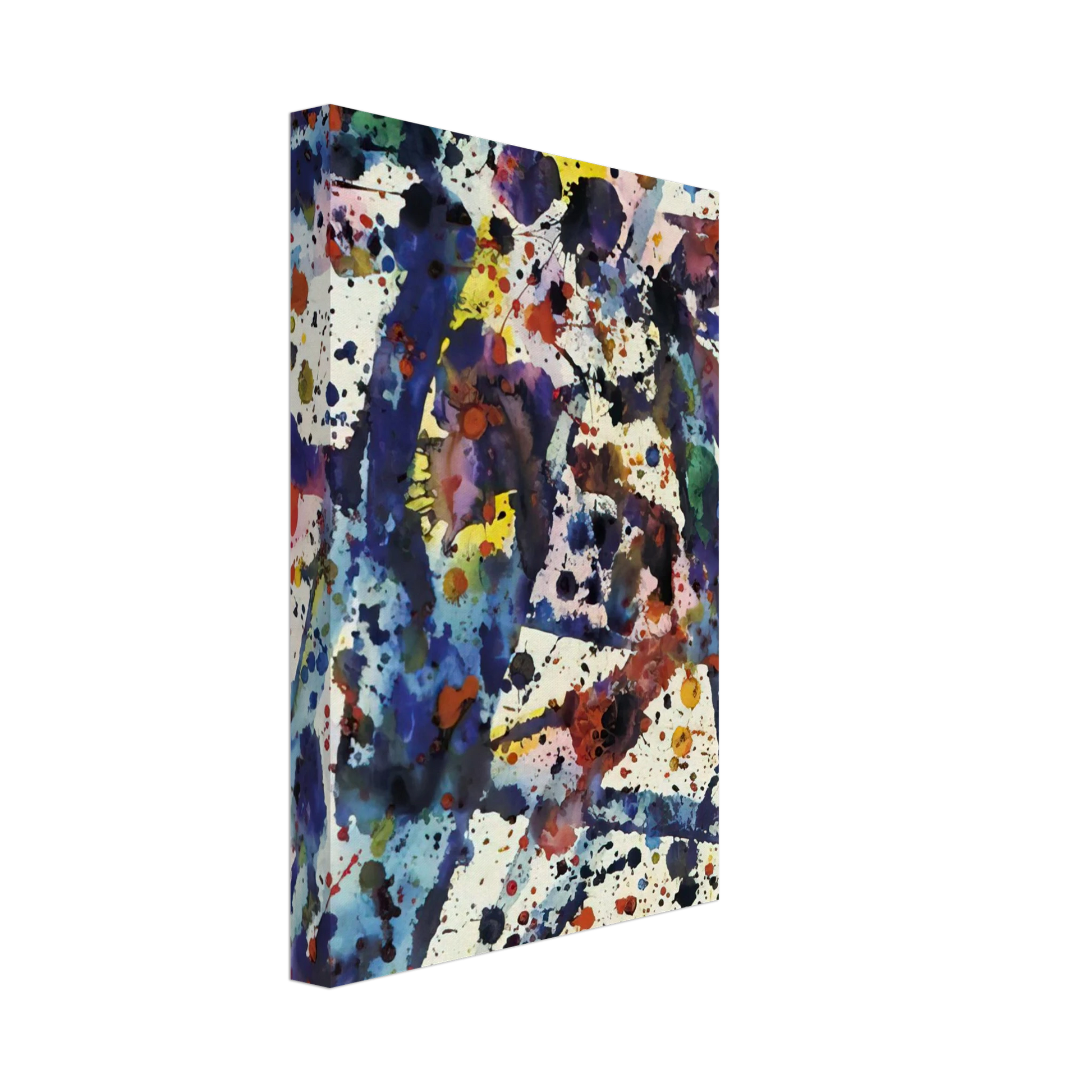 Sam Francis - Taches  Untitled  Canvas - 40x60 cm / 16x24 inches-canvas