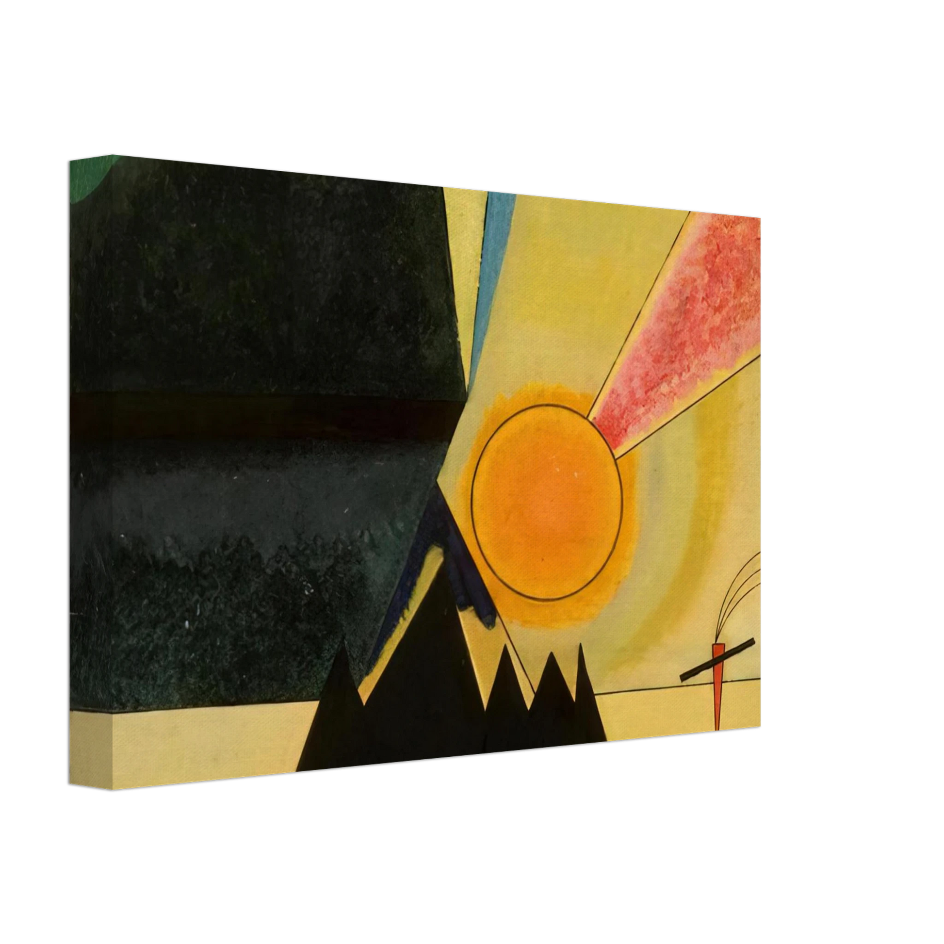 Wassily Kandinsky - DEVELOPMENT 1926 Canvas - 40x60 cm / 16x24 inches-canvas