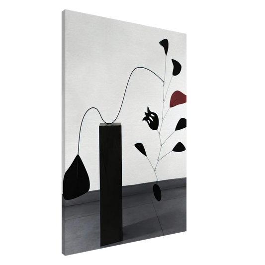 Alexander Calder - POMEGRANATE 1949 Canvas - 20x30 cm / 8x12 inches-canvas