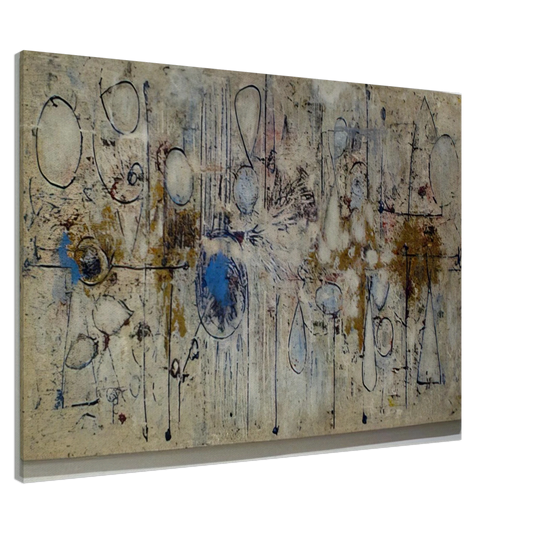 Richard Pousette-Dart - By the Sea Canvas - 20x30 cm / 8x12 inches-canvas
