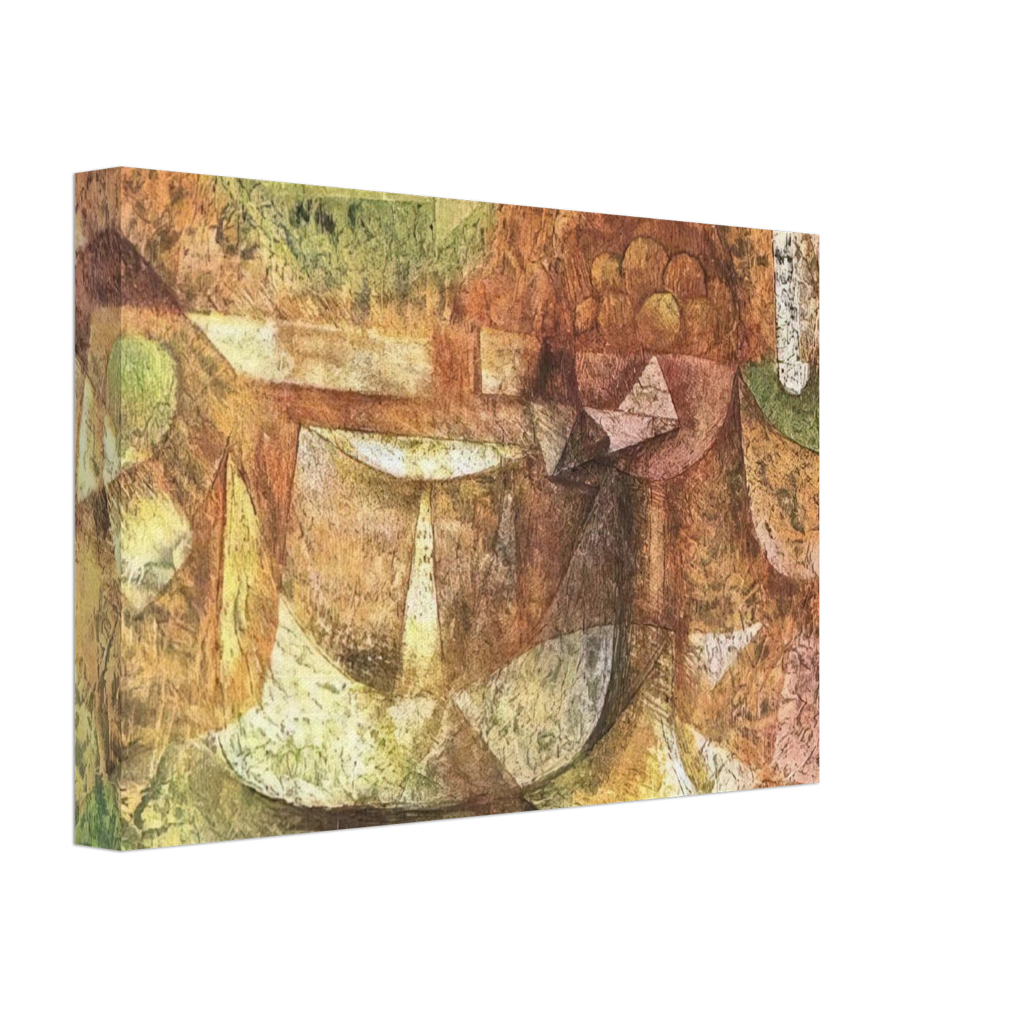 Paul Klee - STILL LIFE WITH DOVE 1931 Canvas - 40x60 cm / 16x24 inches-canvas