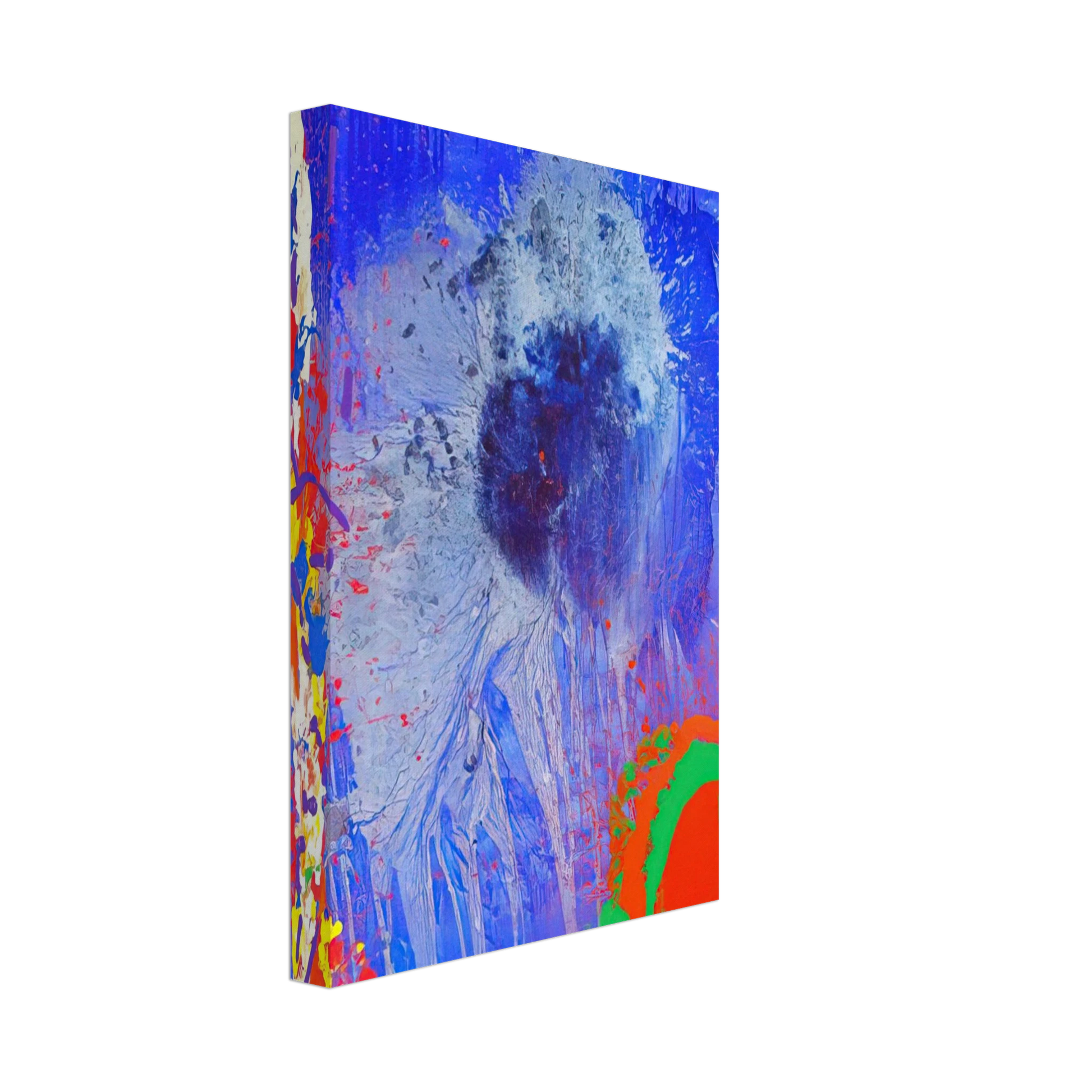 John Hoyland - Life and Love - 2010 Canvas - 40x60 cm / 16x24 inches-canvas