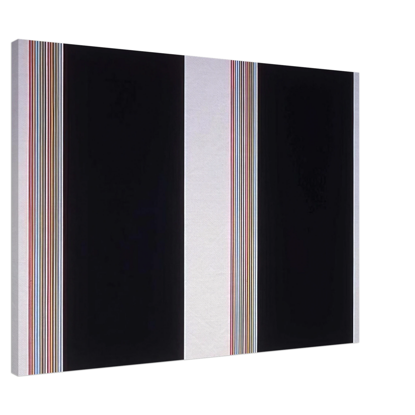 Gene Davis - Looking Glass - Color Field Painting Canvas - 20x30 cm / 8x12 inches-canvas