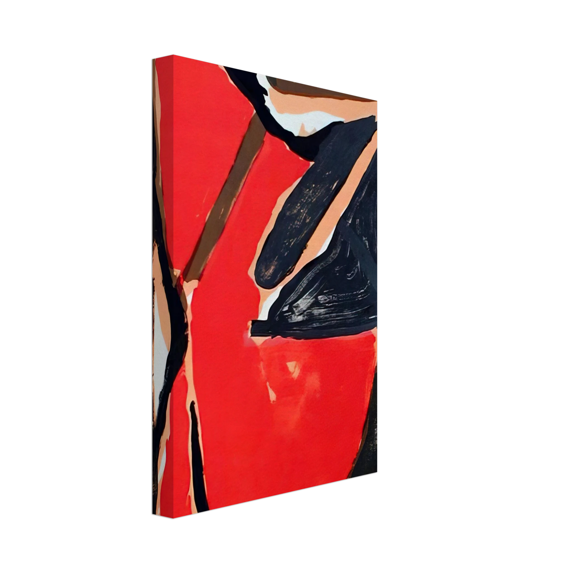 Bram van Velde - L'Unique III - 1973 Canvas - 70x100 cm / 28x40 inches-canvas