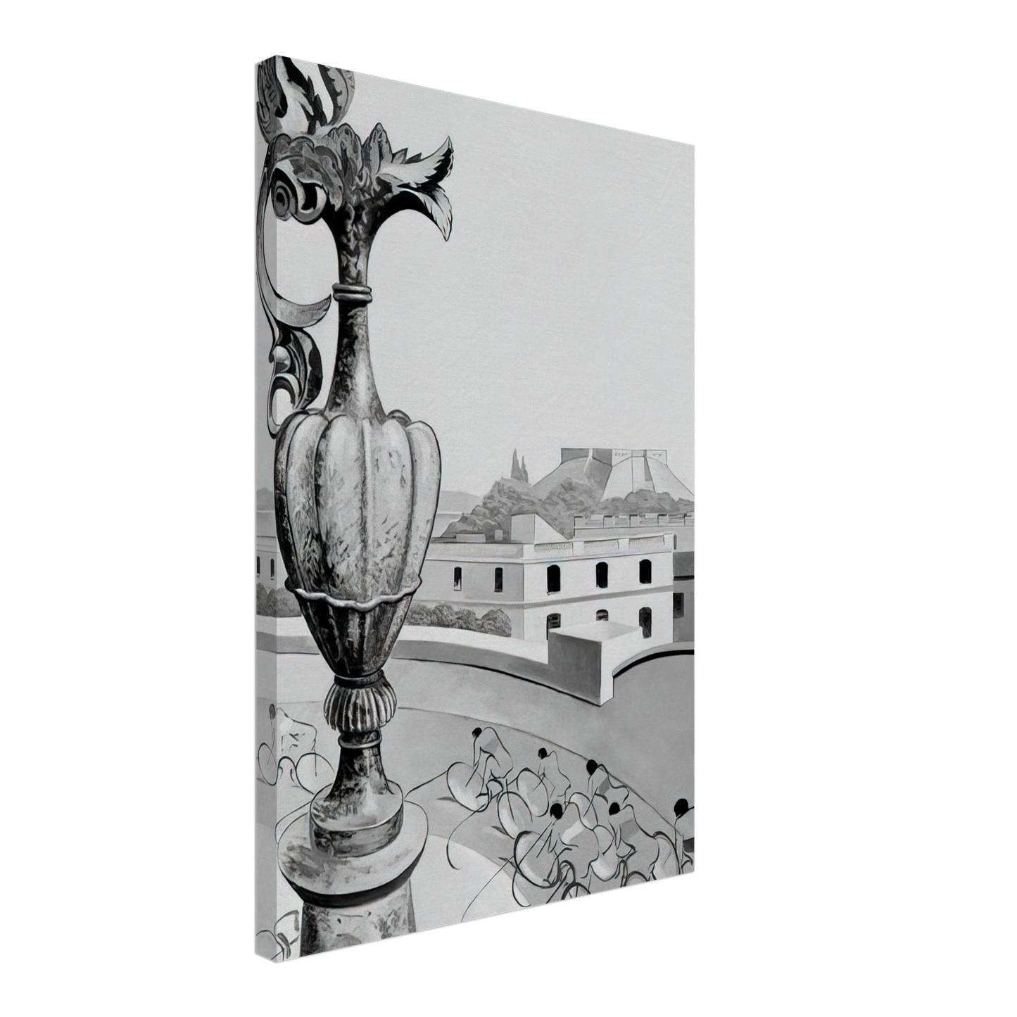 Man Ray - OPTICAL HOPES AND ILLUSIONS Canvas - 40x60 cm / 16x24 inches-canvas