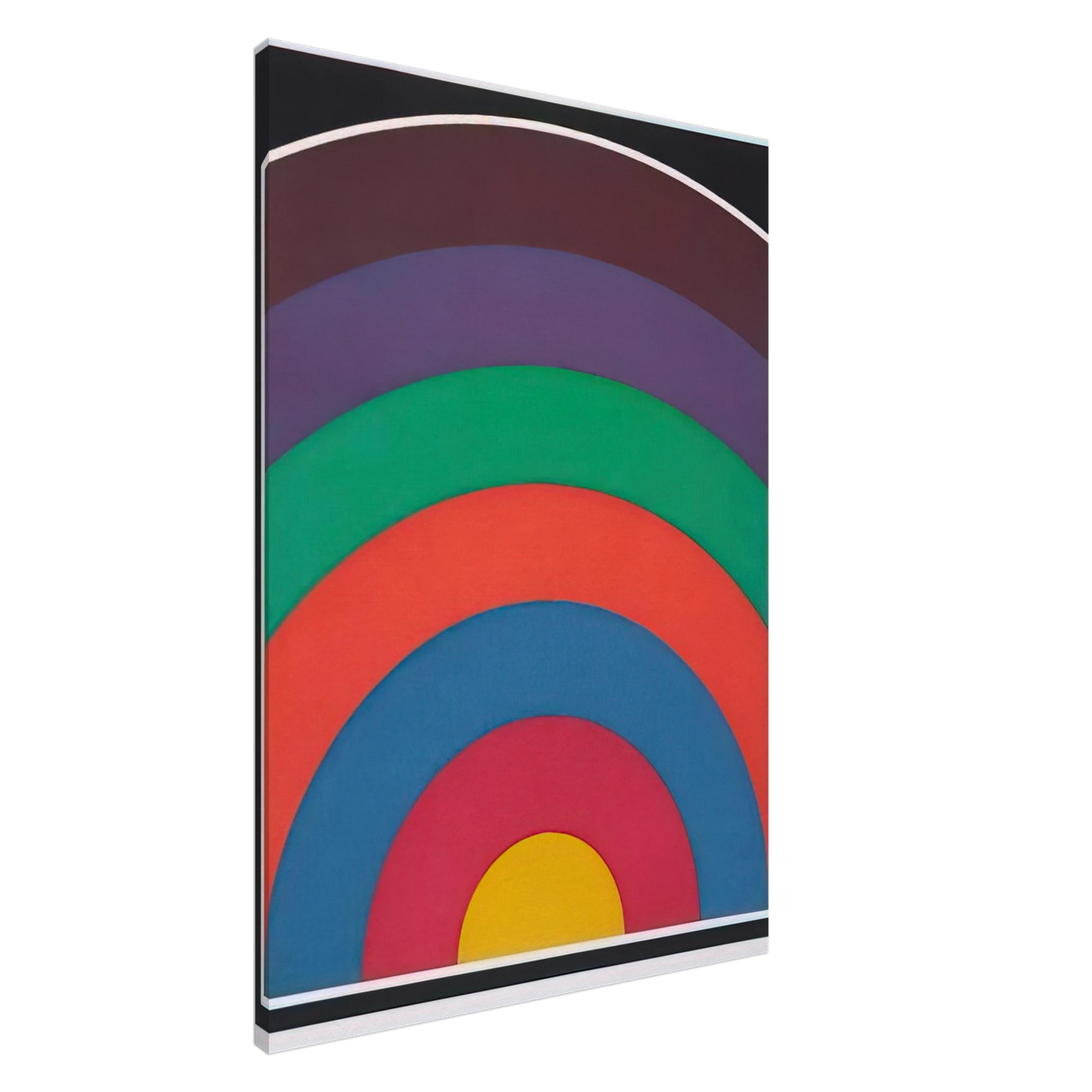 Sol LeWitt - Arc Bands Canvas - 20x30 cm / 8x12 inches-canvas